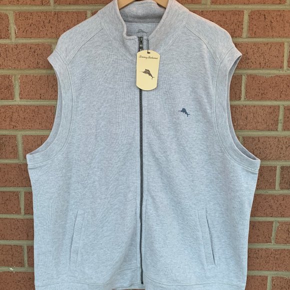 Tommy Bahama Men's Flipview Vest - Black Heather